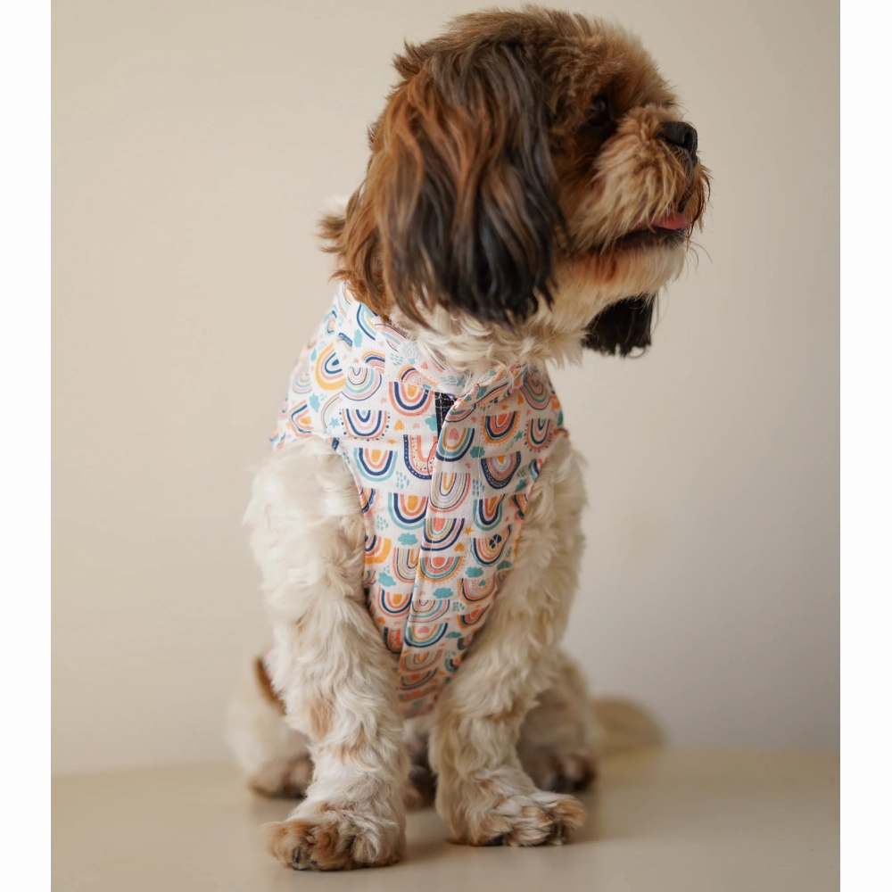 Pawgypets Rainbow Sando for Dogs (off white)
