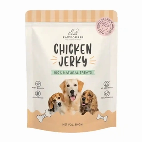 Pawpourri 100% Natural Chicken Jerky Dog Treat