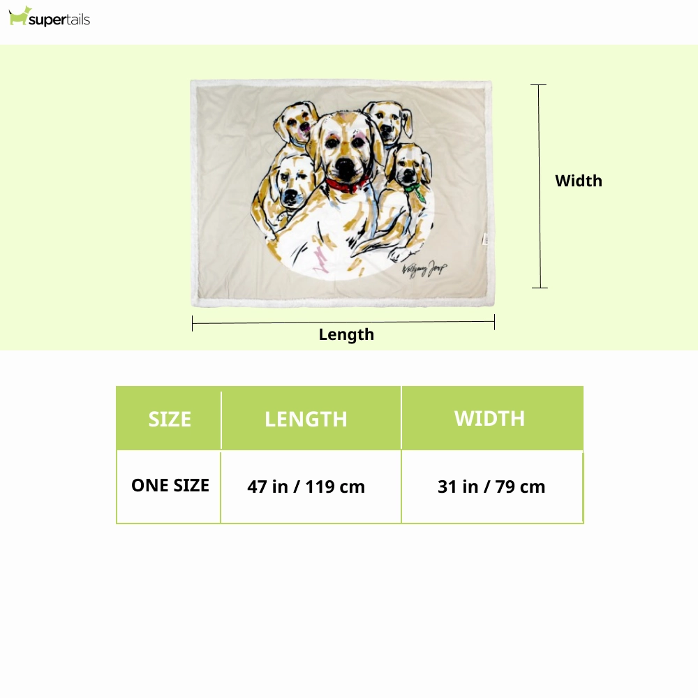 Pawpourri Portrait Blanket for Dogs and Cats