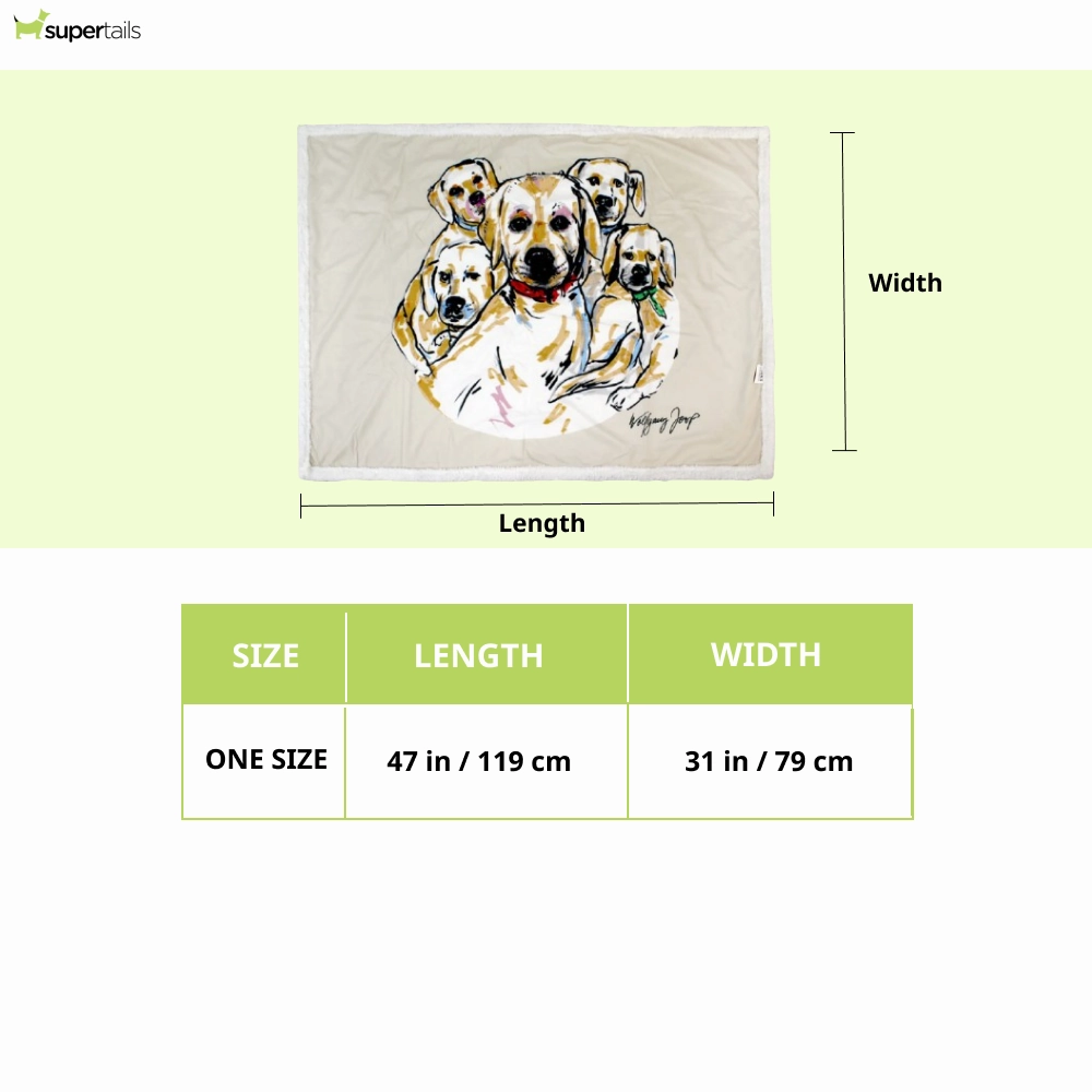 Pawpourri Portrait Blanket for Dogs and Cats