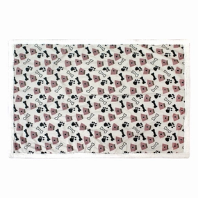 Pawpourri Printed Bone Blanket for Dogs and Cats