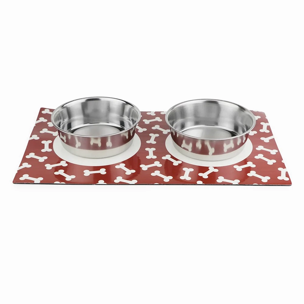 Pawpourri Stay On Mat for Dogs and Cats (Red)