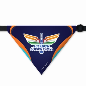 Pawsindia Lucknow Supaw Giants ipl Bandana for Dogs