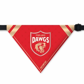 Pawsindia Punjab Dawgs ipl Bandana for Dogs