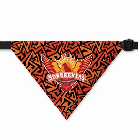 Pawsindia Sunbakers Hyderabad ipl Bandana for Dogs