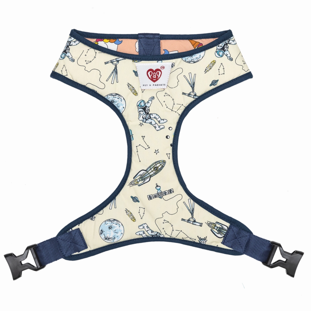 Pet And Parents Galaxy Wonderland Reversible Harness for Dogs