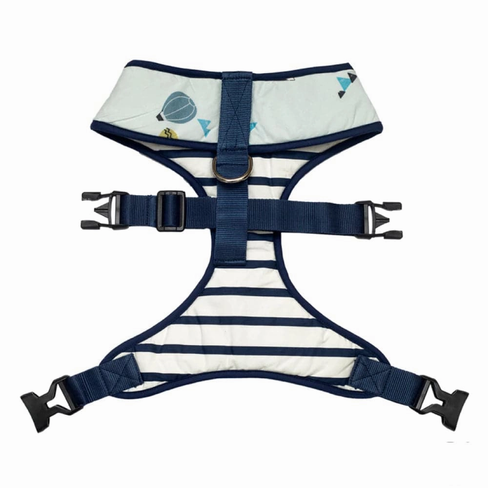 Pet And Parents Stripy Mountain Reversible Harness for Dogs
