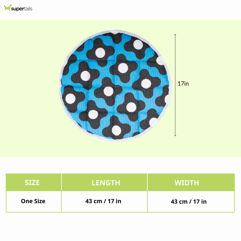 Pet Set Go Blue Bliss Mat for Cats (Navy Blue)