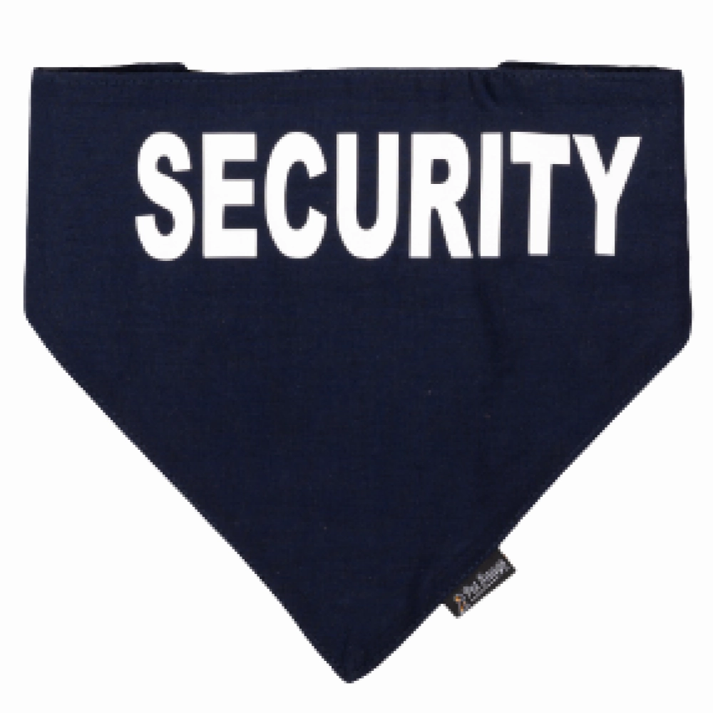Petsnugs Security Bandana for Dogs and Cats (Navy Blue)