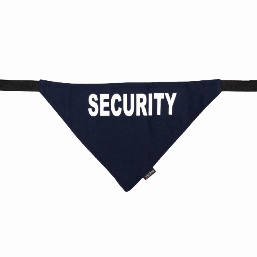 Petsnugs Security Bandana for Dogs and Cats (Navy Blue)