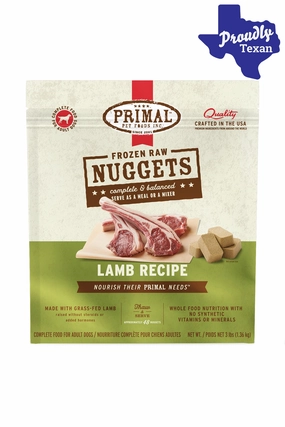Primal Lamb Frozen Raw Dog Food
