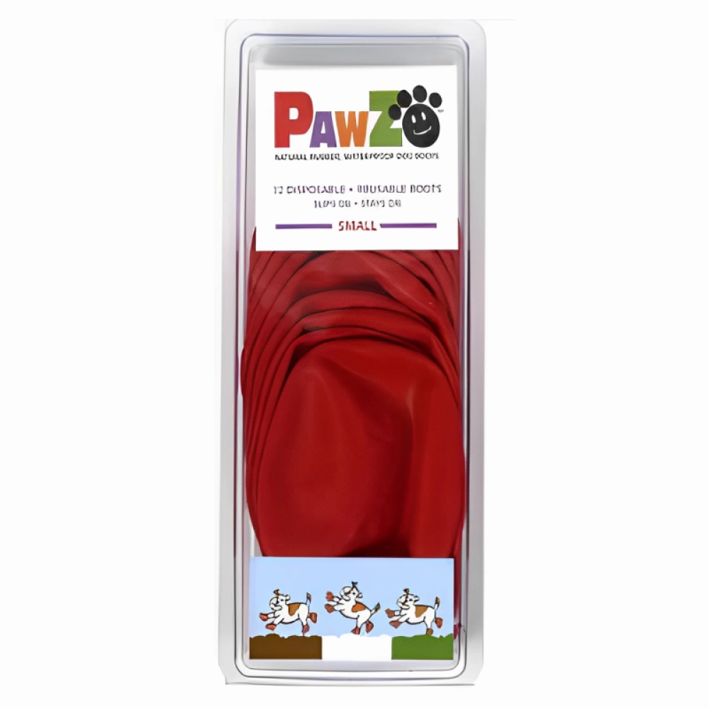 Protex PawZ Boots for Dogs (Red)
