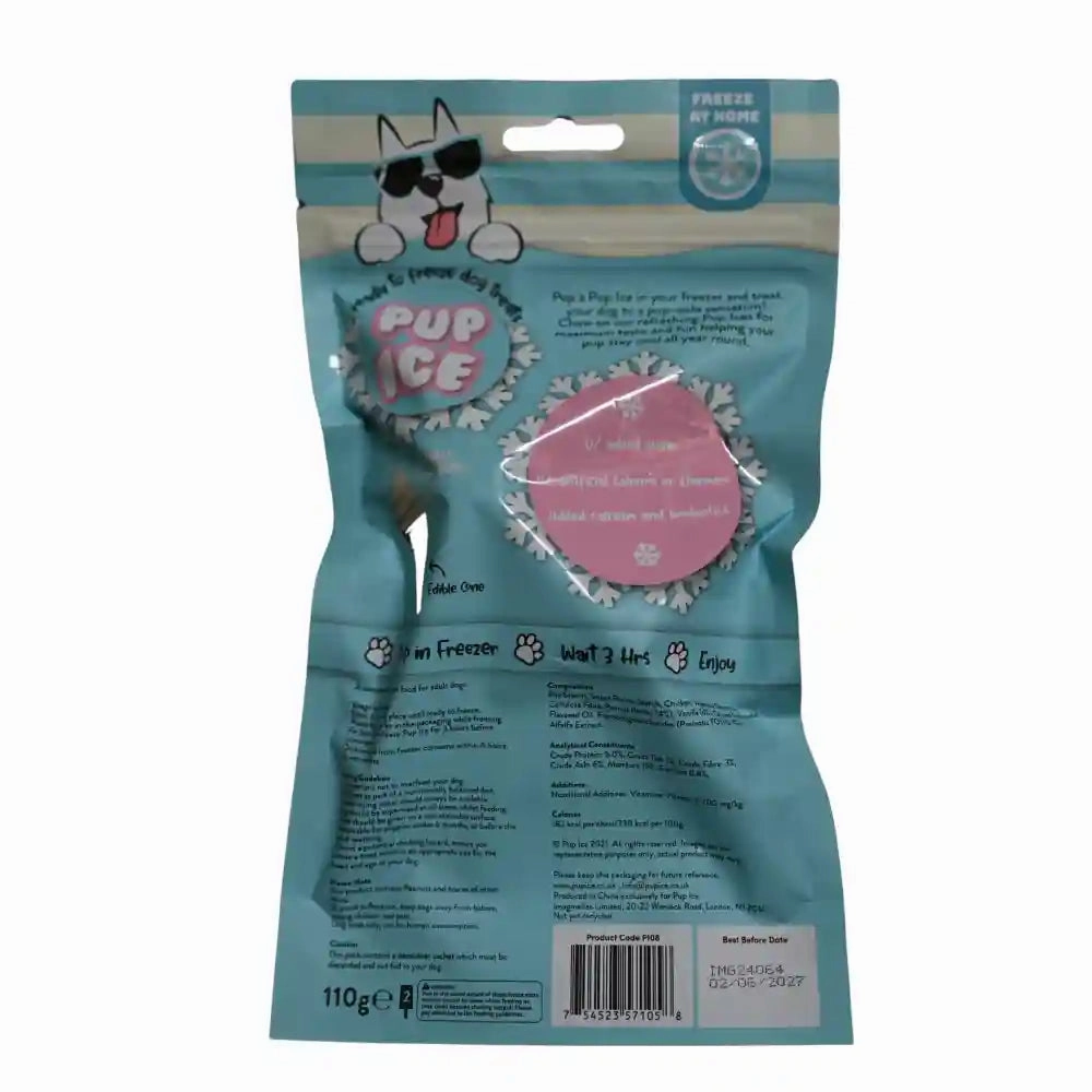 Pup Ice Vanilla and Peanut Butter Flavoured Waffle Cones Dog Treat