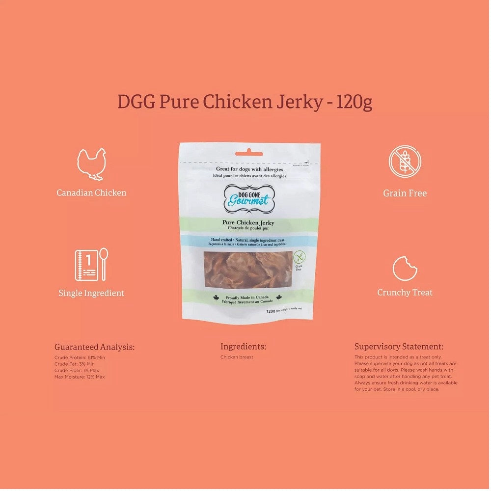 Pure Chicken Jerky Dog Treats