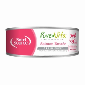 Pure Vita Cat Grain-Free Salmon Entree
