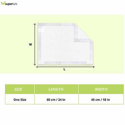 Purple Tails Training Pads for Dogs (45x60 cm)