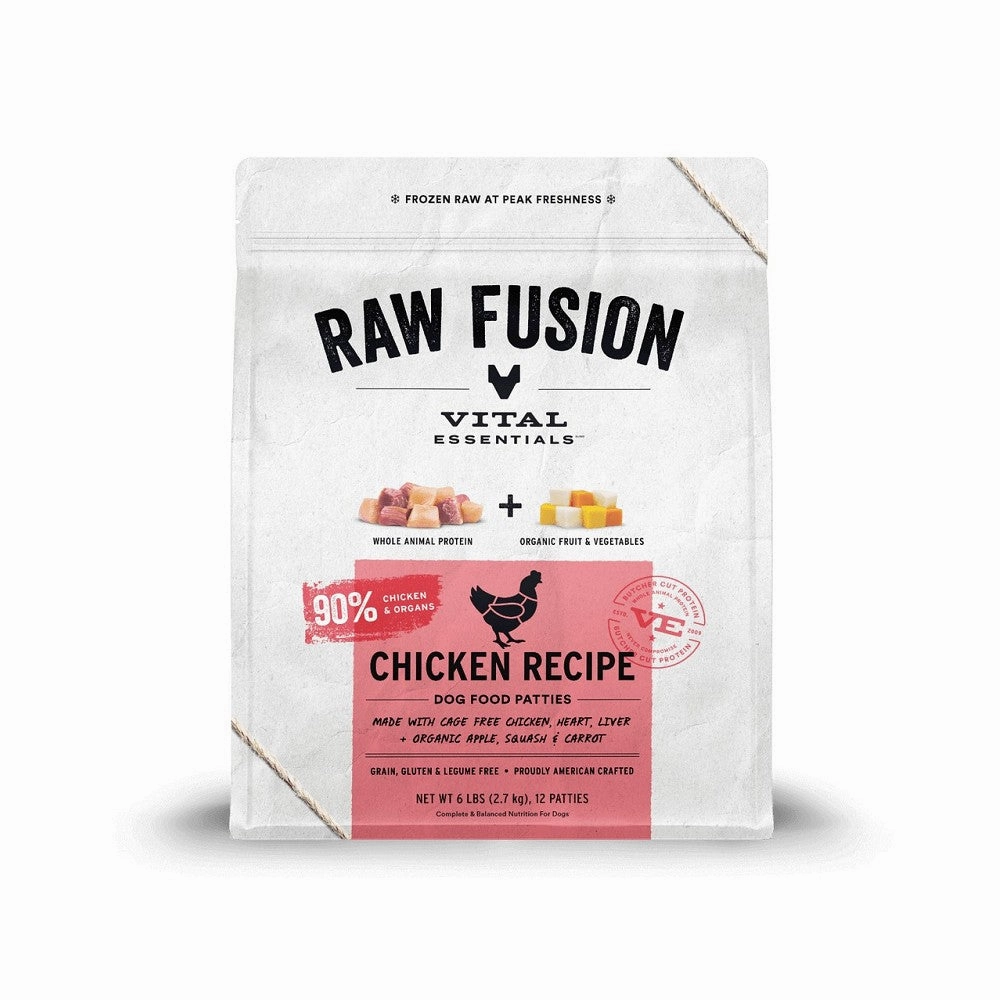 Raw Fusion - Chicken Recipe Patties Dog Food