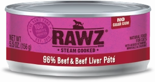 Rawz Cat 96% Beef & Beef Liver Pate