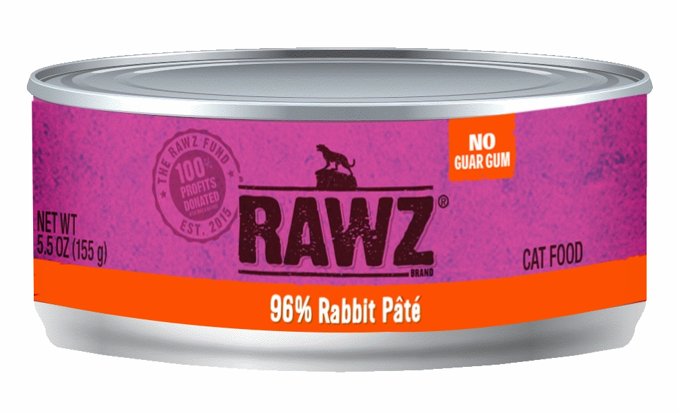 Rawz Cat 96% Rabbit Pate