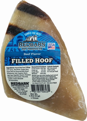 Red Barn Filled Beefy Hoof