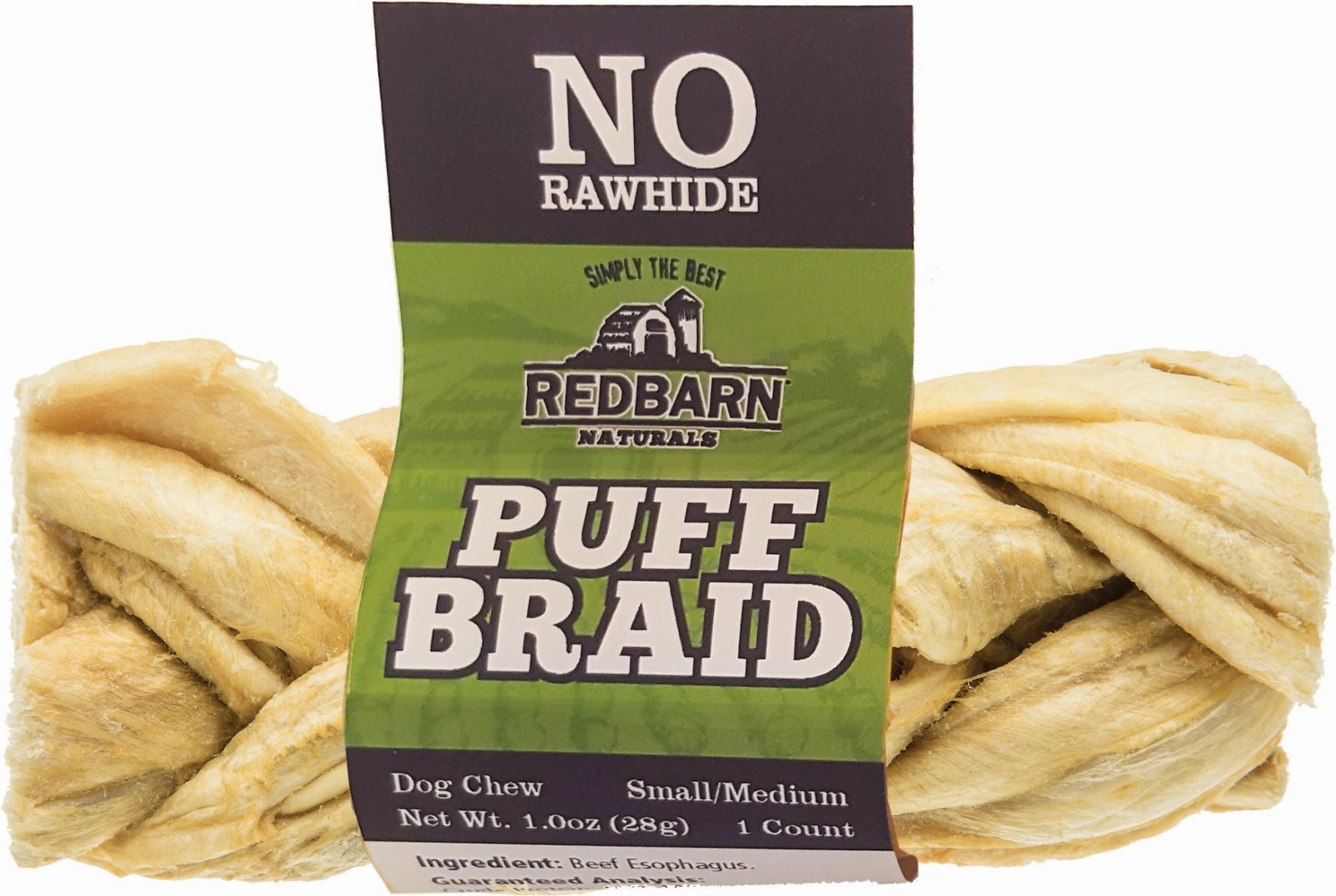 Red Barn Puff Braid Beef Esophagus