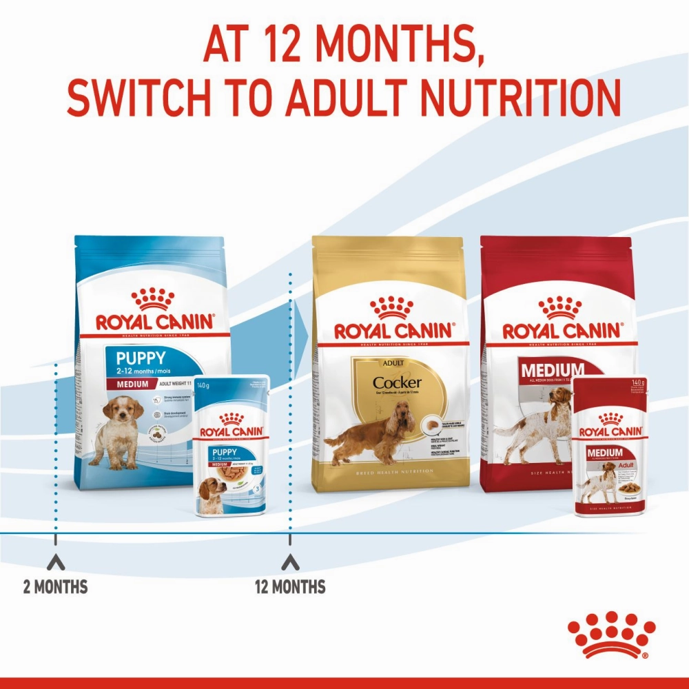 Royal Canin Medium Puppy Dog Wet Food