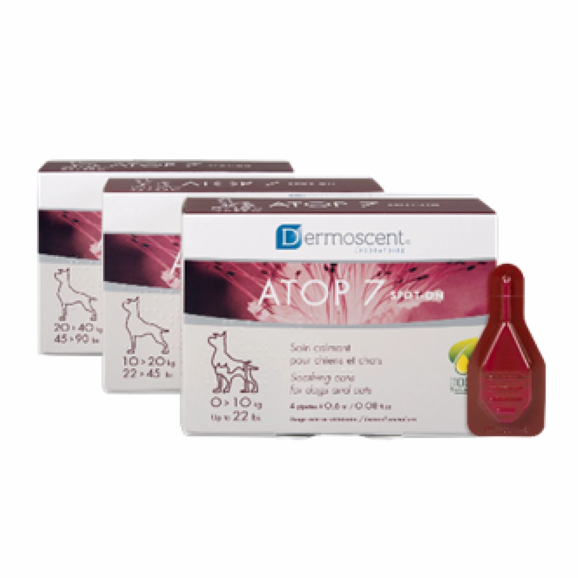 Savavet Dermoscent Atop 7 Spot-On for Dogs  (0-10kg)