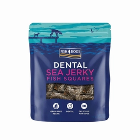 Sea Jerky Fish Squares Dog Treats