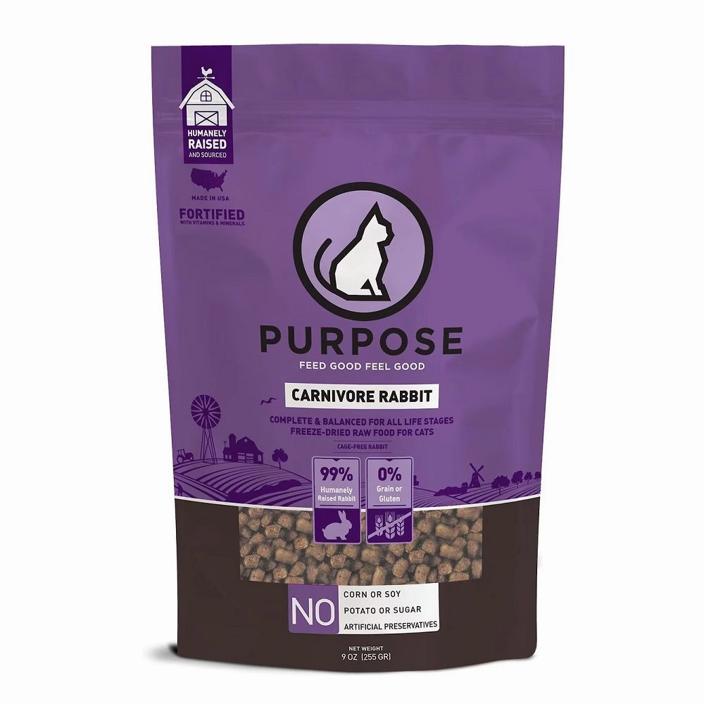 Single Protein Carnivore Rabbit Freeze Dried Cat Food