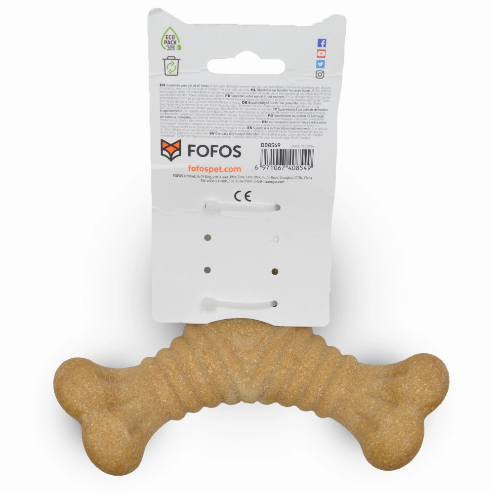 Skatrs Cozy Love Print Mat for Dogs & Cats   Barkbutler x Fofos Brown Woodplay Triangle Chew Dogs Toy Combo