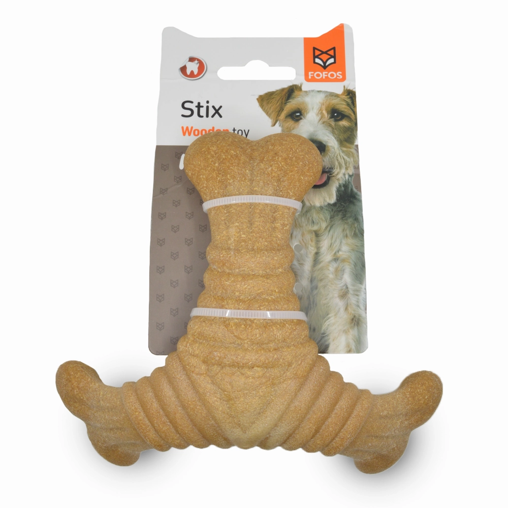 Skatrs Cozy Love Print Mat for Dogs & Cats   Barkbutler x Fofos Brown Woodplay Triangle Chew Dogs Toy Combo