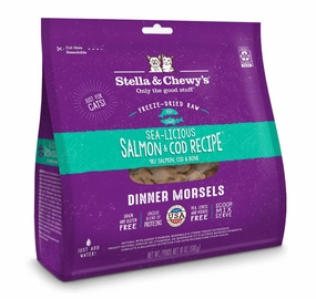 Stella & Chewy's Cat Freeze-Dried Sea-Licious Salmon & Cod