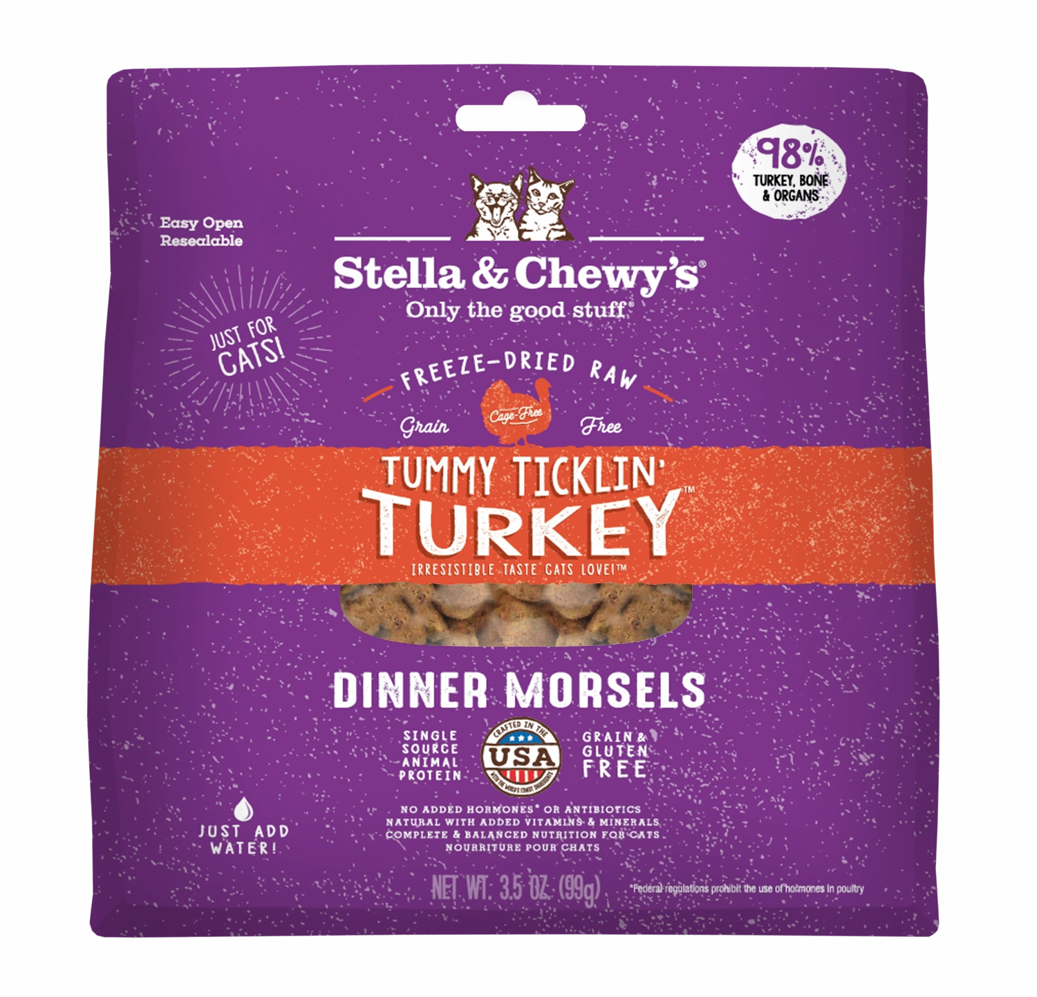 Stella & Chewy's Cat Freeze-Dried  Tummy Ticklin' Turkey