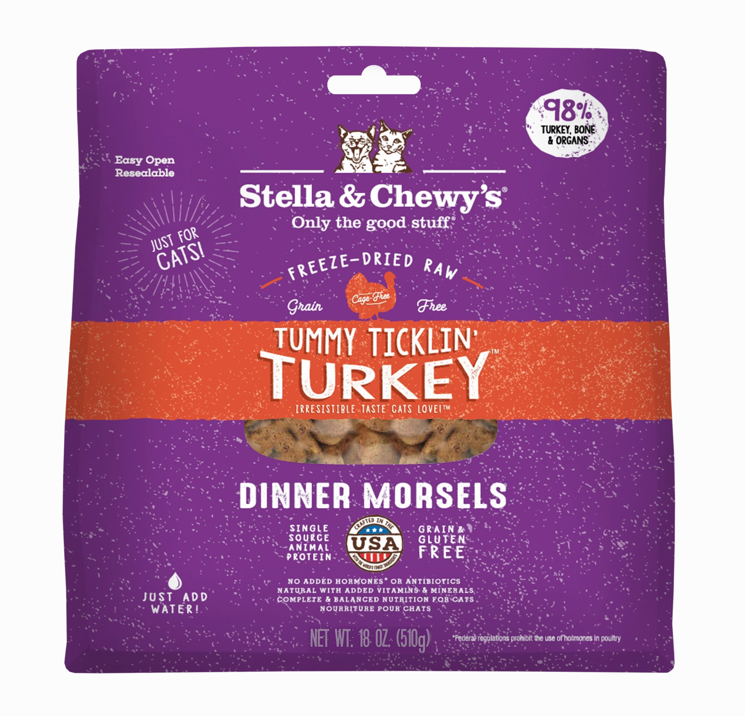 Stella & Chewy's Cat Freeze-Dried  Tummy Ticklin' Turkey