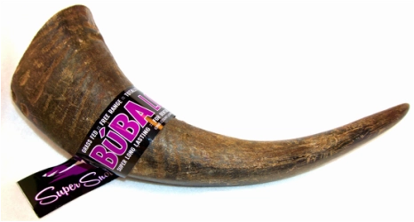 Super Snouts Buba Chew Water Buffalo Horn