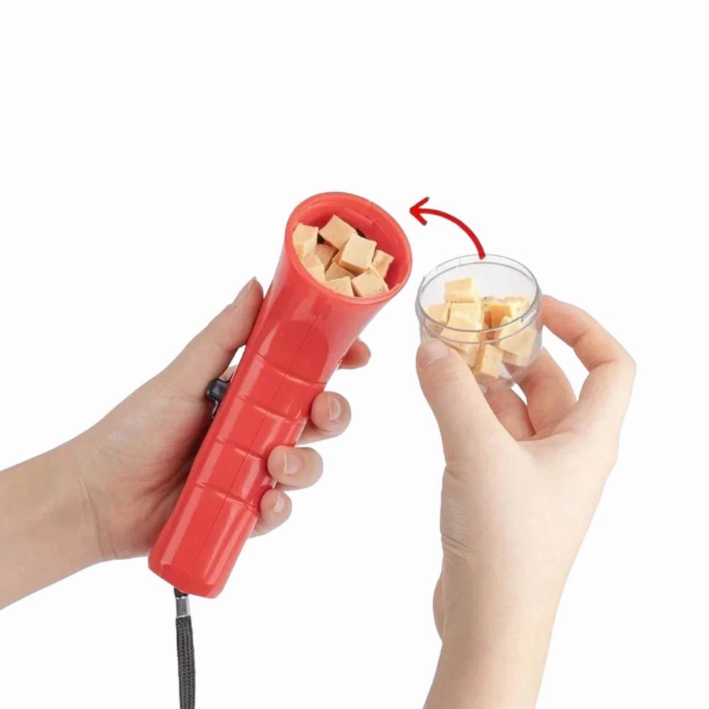 Talking Dog Club Treat Dispenser Toy for Dogs (Red)