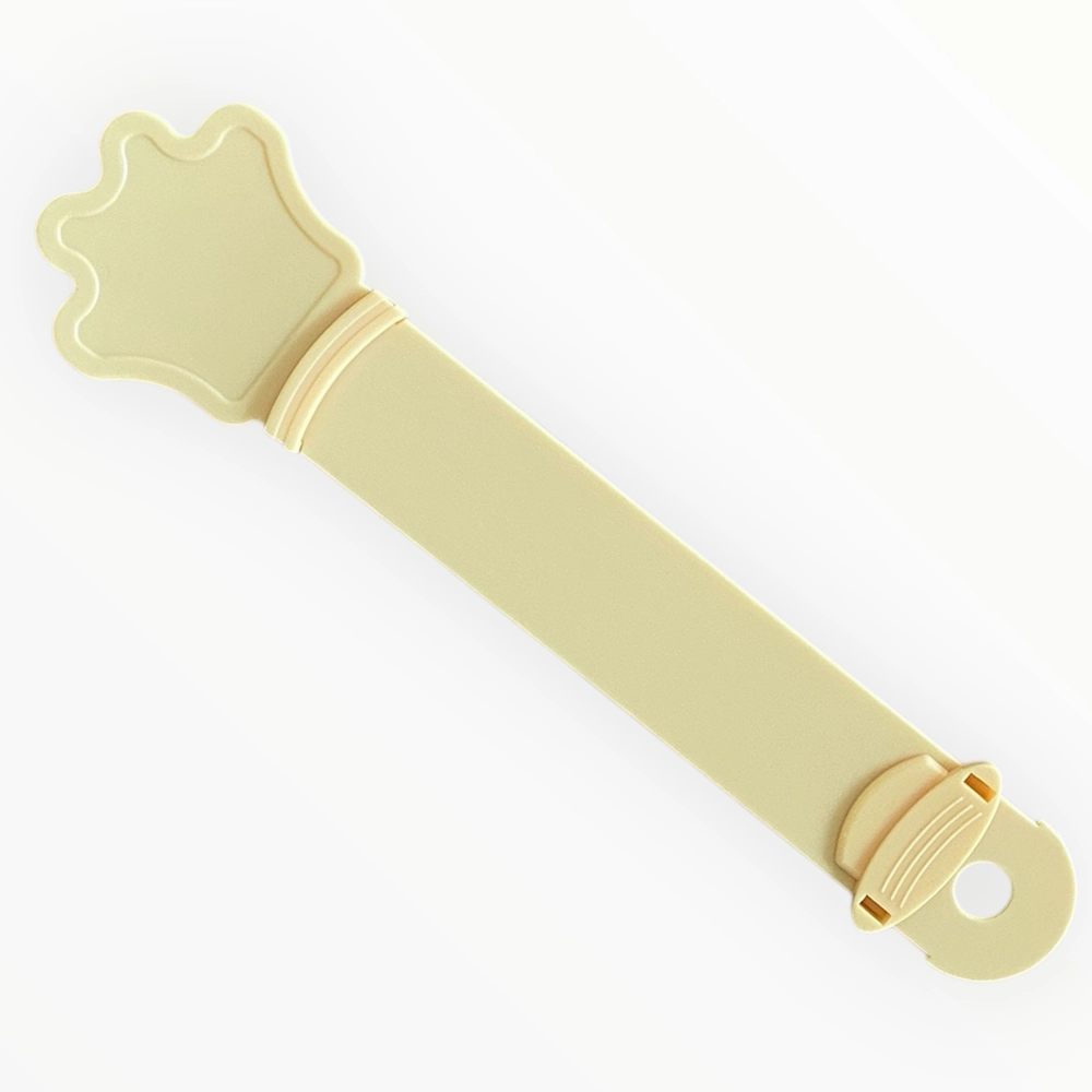 Talking Dog Club Wet Treat Dispenser Feeding Spoon for Dogs and Cats (Pale Yellow)