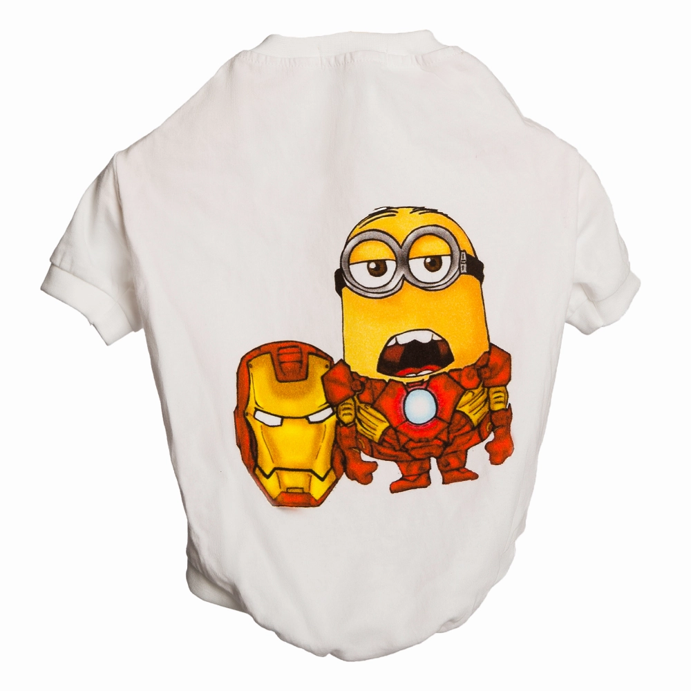 The Papaw Cartel Minion Tshirt for Dogs (White)