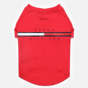 Tommy Hilfiger Heritage Tino Tshirt for Dogs (Primary Red)