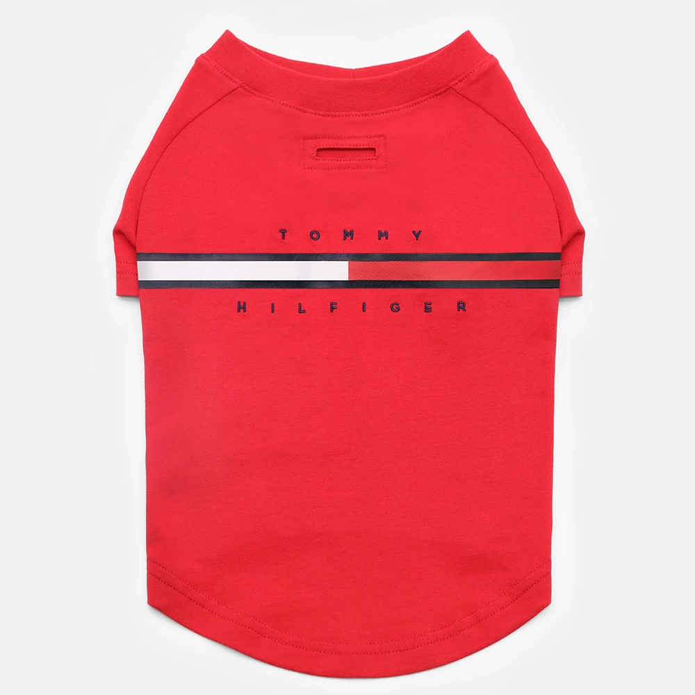 Tommy Hilfiger Heritage Tino Tshirt for Dogs (Primary Red)