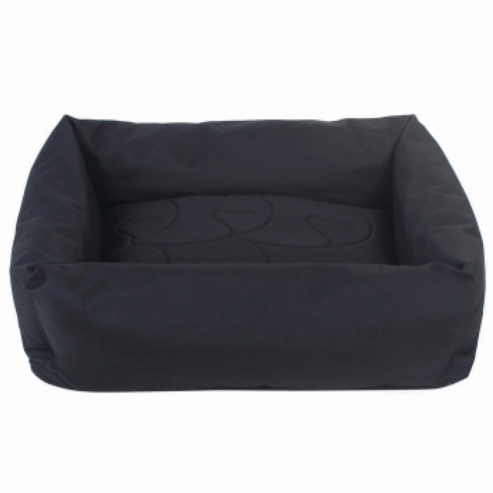 TopDog Premium Prime Lounger Bed for Dogs and Cats (Black) (Get a Toy Free)