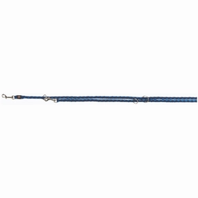 Trixie Cavo Adjustable Leash for Dogs (Indigo/Royal Blue)