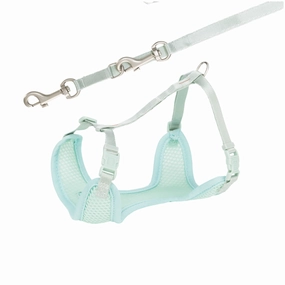 Trixie Junior Harness with Leash for Dogs (Mint)