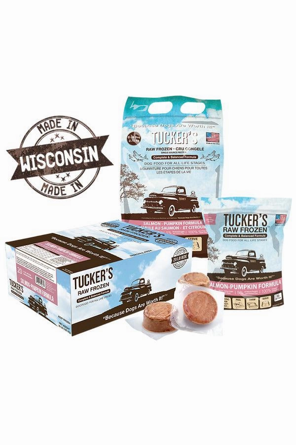 Tucker's Salmon and Pumpkin Frozen Raw Dog Food