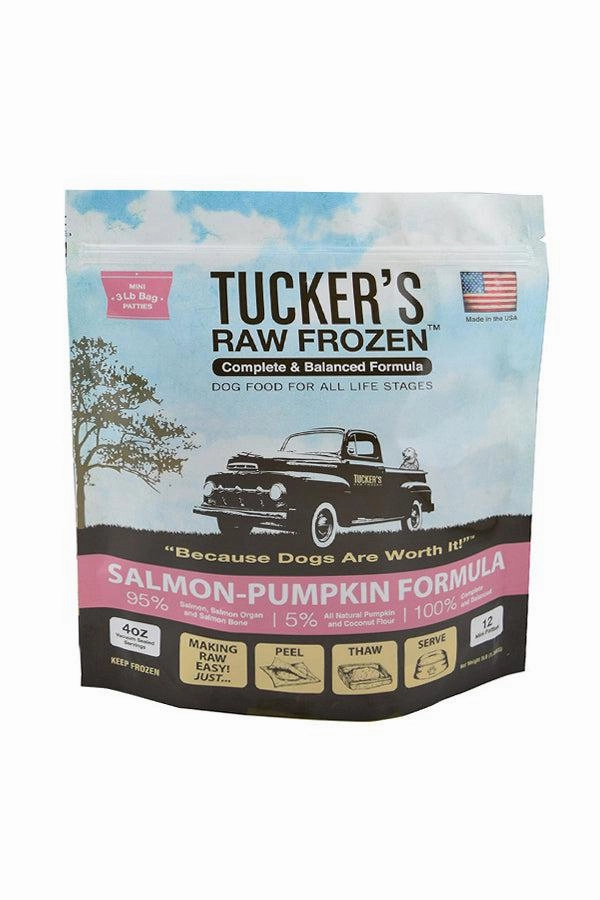 Tucker's Salmon and Pumpkin Frozen Raw Dog Food