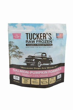 Tucker's Salmon and Pumpkin Frozen Raw Dog Food