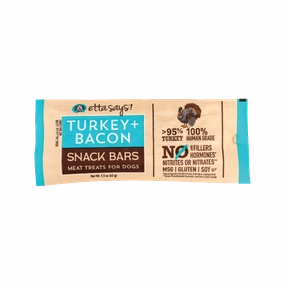Turkey & Bacon Snack Bars Dog Treats
