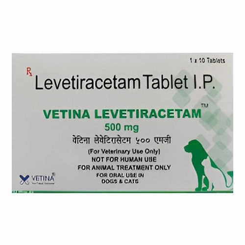 Vetina Leviteracetam 500mg Tablets for Dogs