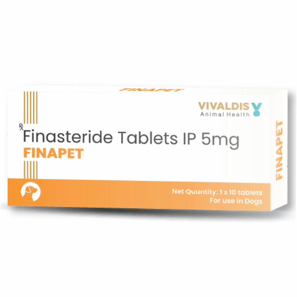 Vivaldis Finapet 5mg Tablets for Dogs (pack of 10 Tablets)
