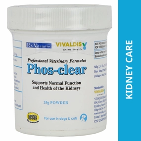 Vivaldis Phos Clear Powder for Dogs and Cats